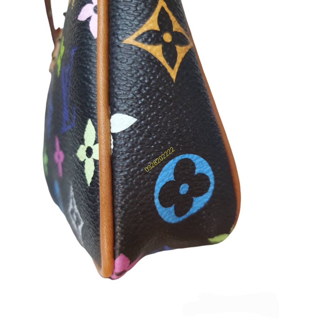 II.Túi kẹp nách LV trắng hoa 7 màu si Nhật xịn sò