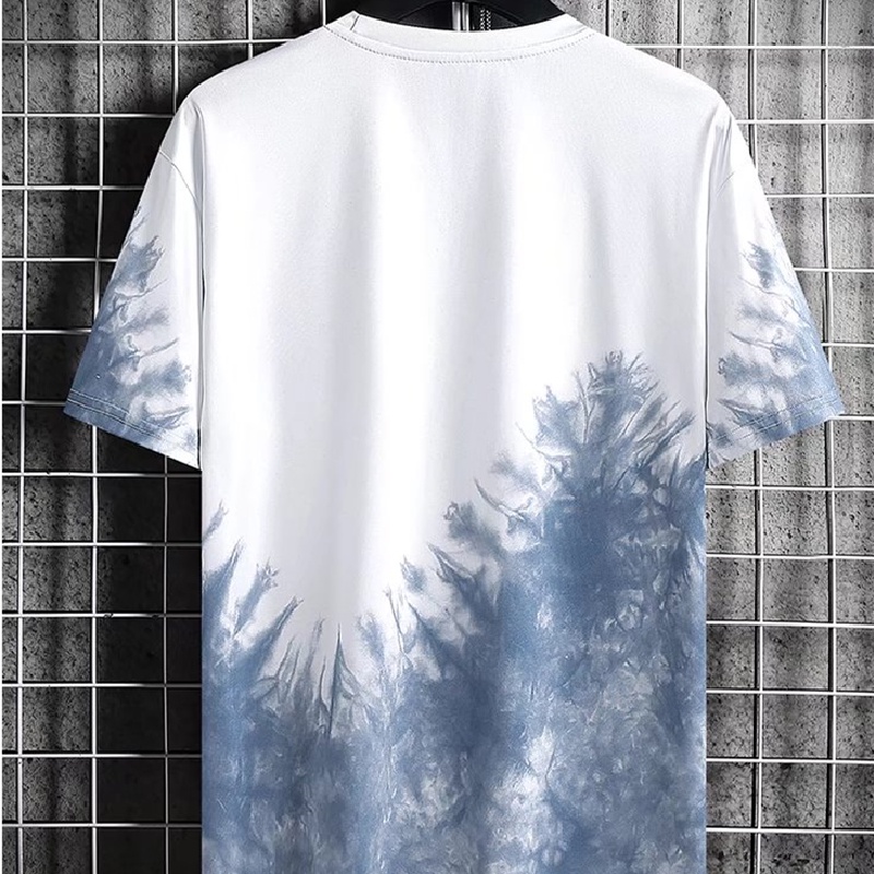 Bộ Đồ Thể Thao Áo Thun Tay Ngắn Dáng Rộng In Họa Tiết Thời Trang Mùa Hè Cho Nam Cỡ M-3XL