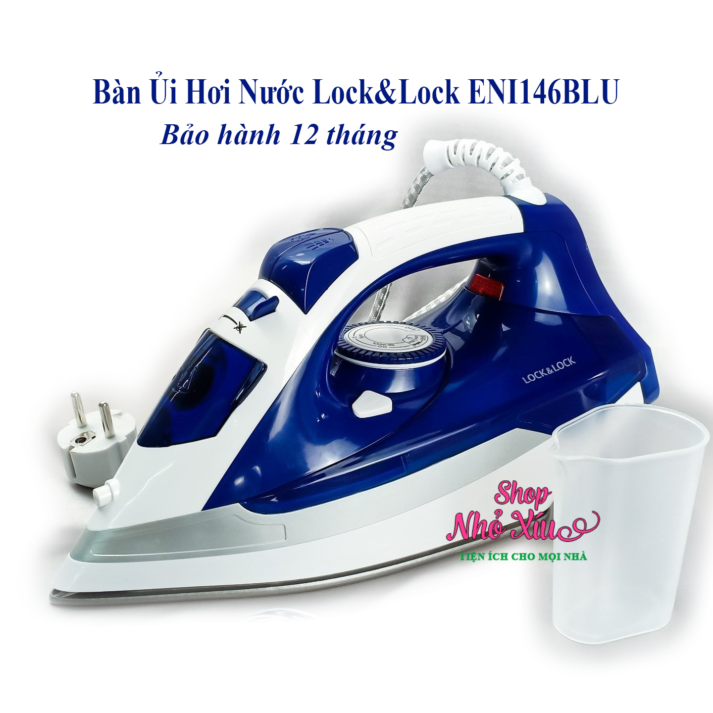 BÀN ỦI / BÀN LÀ HƠI NƯỚC LOCK&LOCK ENI146