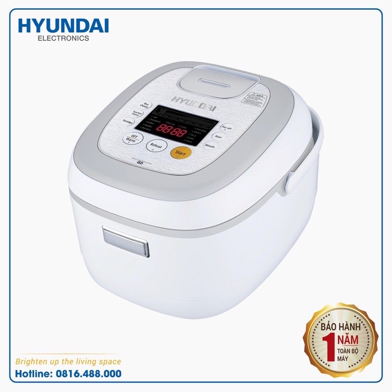 Nồi cơm điện cao tần chính hãng hyundai bảo hành 12 tháng-HDE 2202R | BigBuy360 - bigbuy360.vn