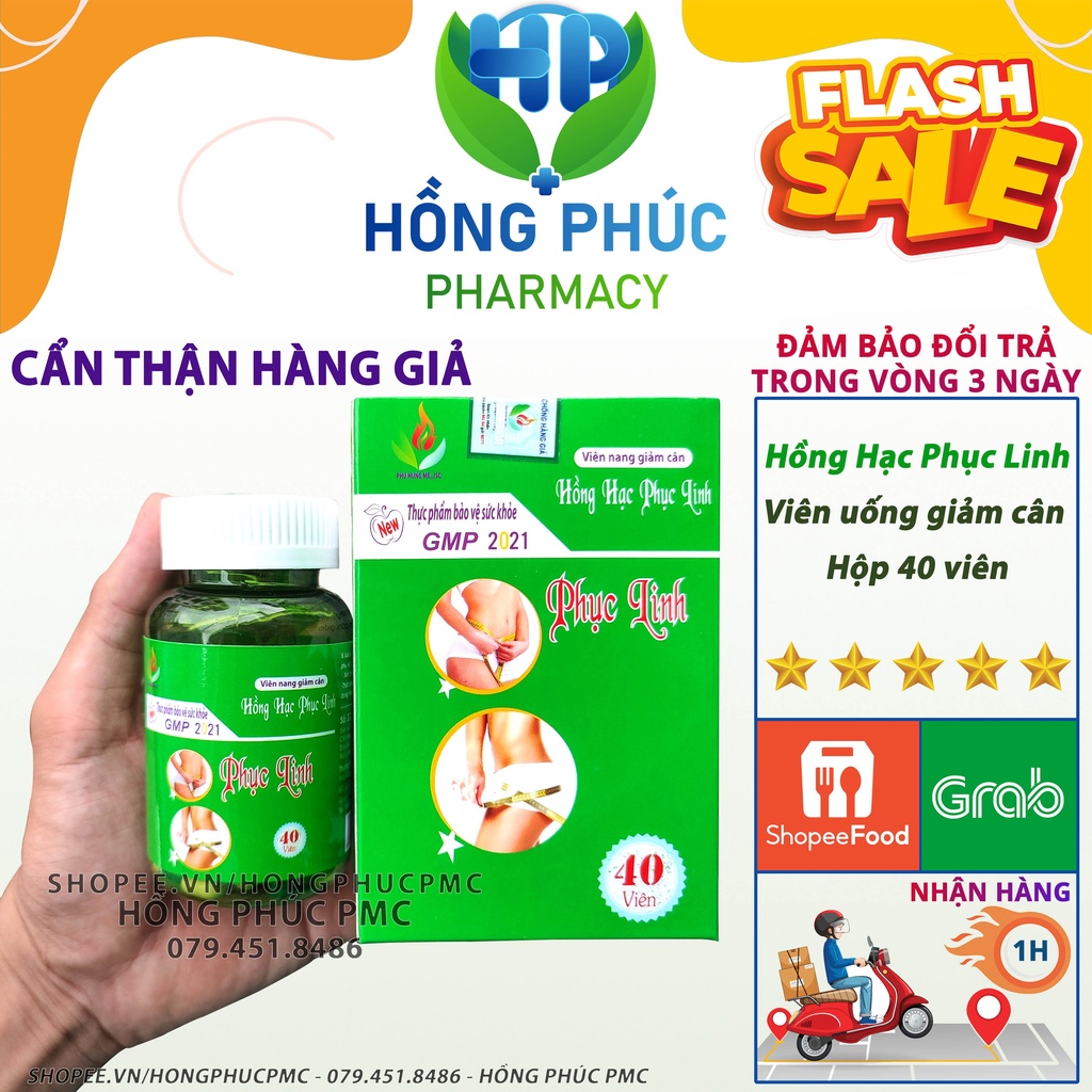 Giảm cân Hồng Hạc Phục Linh [CHÍNH HÃNG]