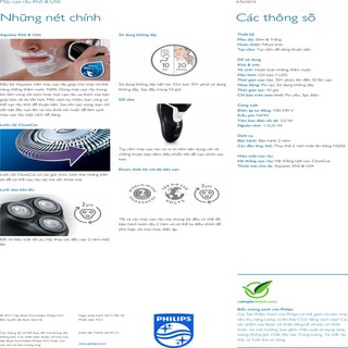 Máy Cạo Râu Cao Cấp Philips AT610