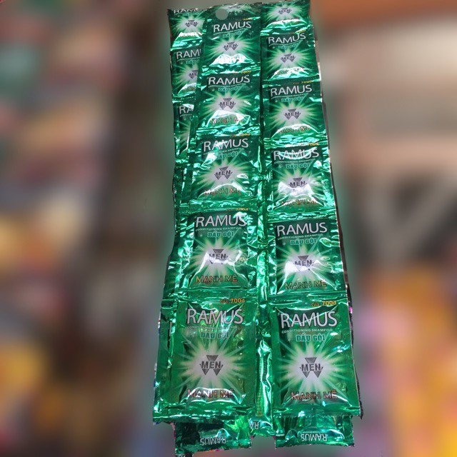 Combo 5 dây 10 gói Dầu gội ramus
