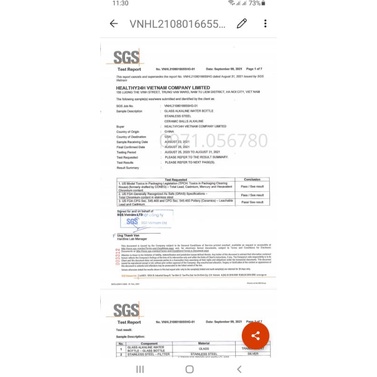 Bình nước tạo ion kiềm 400ml