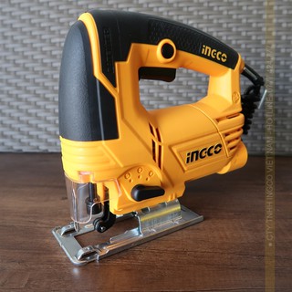 Máy cưa lọng INGCO JS6508 650W tốc độ không tải 800-2800rpm khả năng cắt gỗ 80mm thép 8mm 4 nhịp cắt