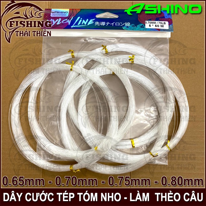 Dây câu, Cước Câu Cá Ashino dùng tóm nho câu cá tra