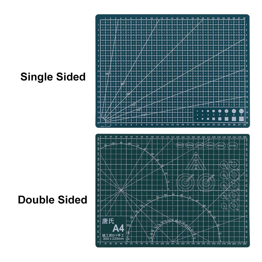 Bảng Cắt Giấy / Da Khổ A4 Chống Trượt 30x22cm