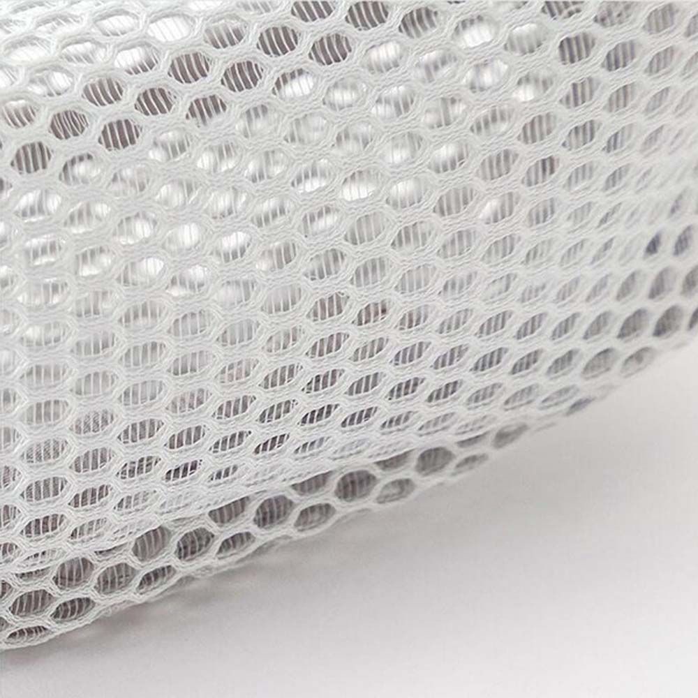 Túi đựng mút trang điểm hình quả trứng mini bằng vải lưới màu trơn thoáng khí VANES1