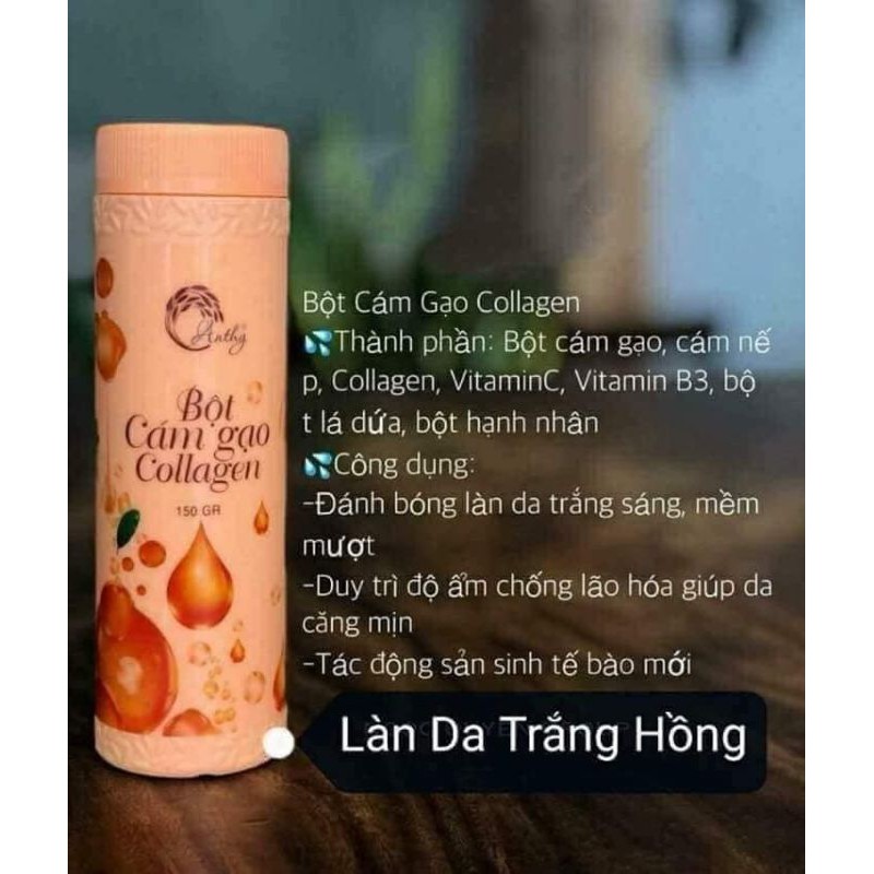 Cám gạo Collagen.Anthy Organic