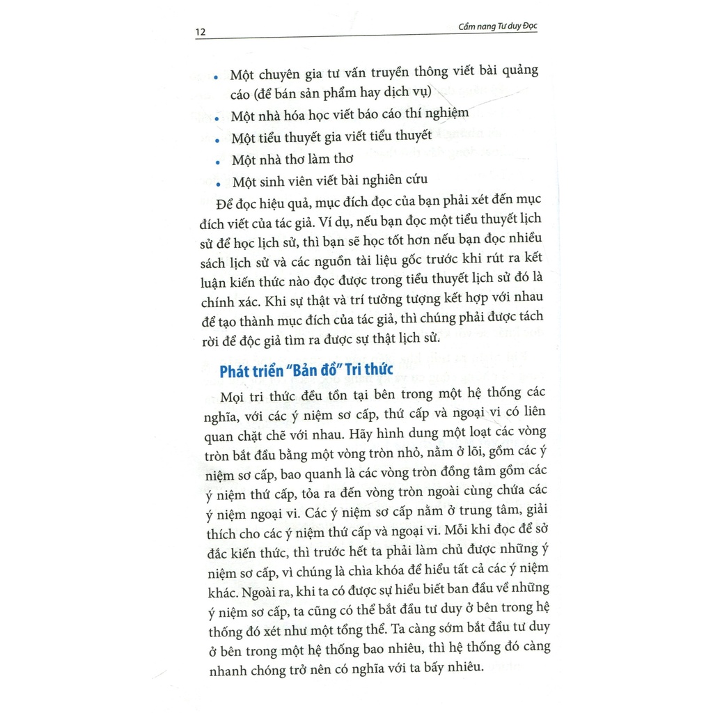 Sách Cẩm nang tư duy đọc