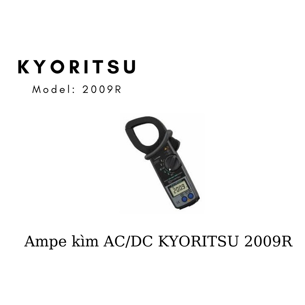 Ampe kìm AC/DC KYORITSU 2009R