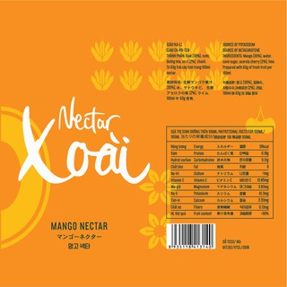 Nước ép nectar xoài Le Fruit 1L