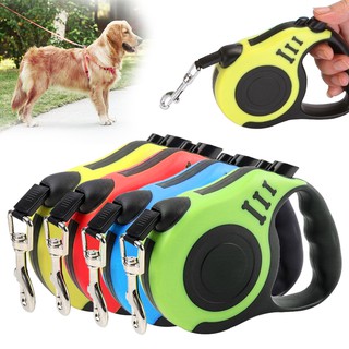 Dây Xích Chó Tự Động Thu Gọn Tiện Lợi Dài 3m / 5m