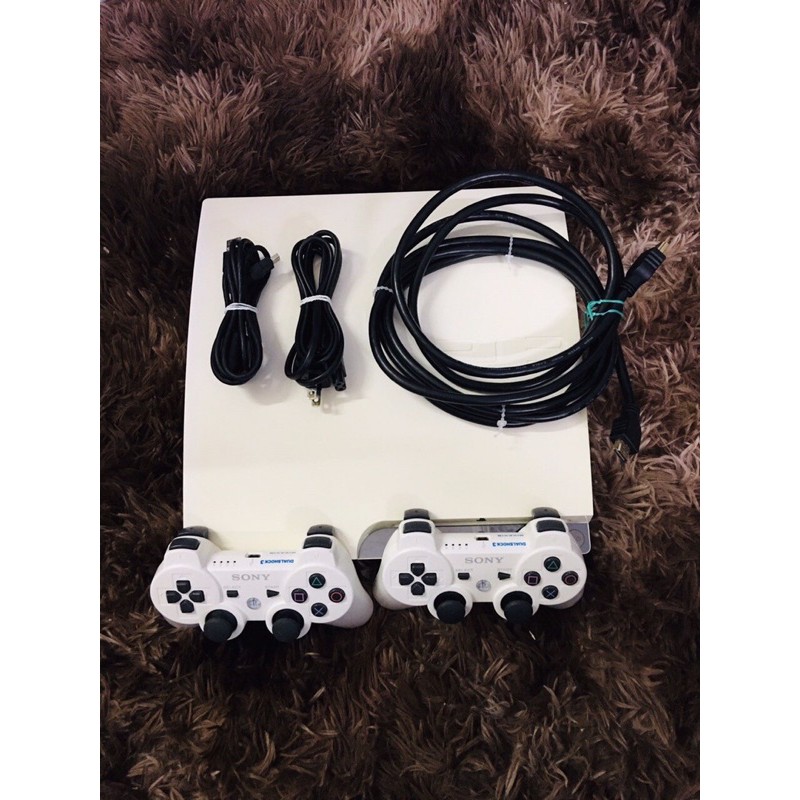 MÁY CHƠi GaME PS3 Slim HacK Full + 2tay