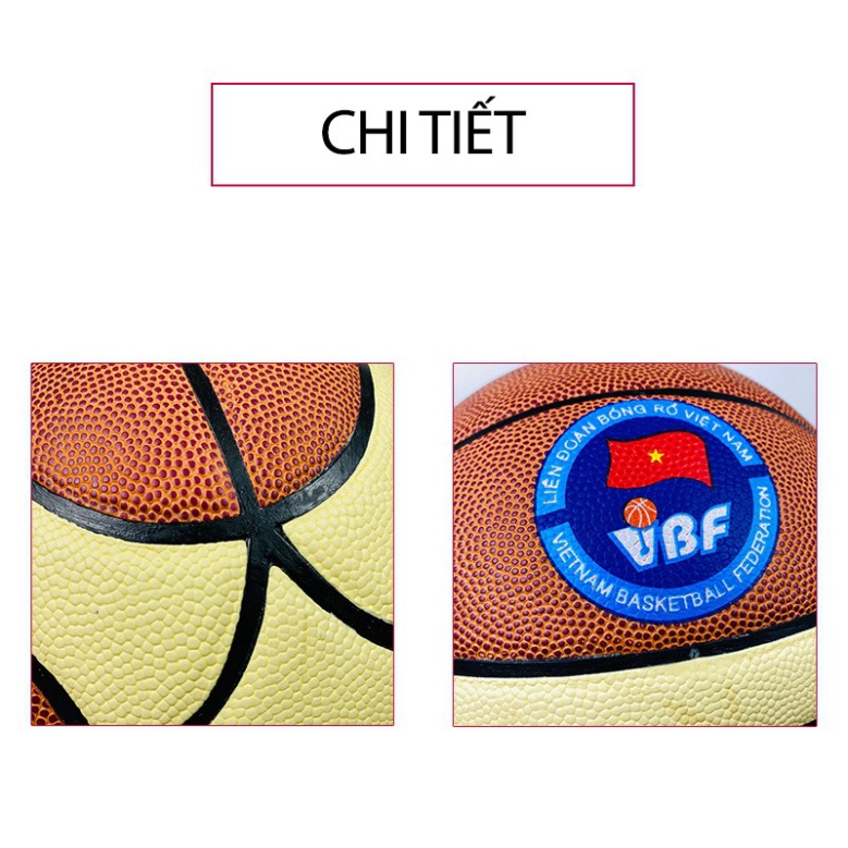 Bóng rổ GERU STAR Federation - Bóng thi đấu chính thức Liên Đoàn Bóng Rổ Việt Nam