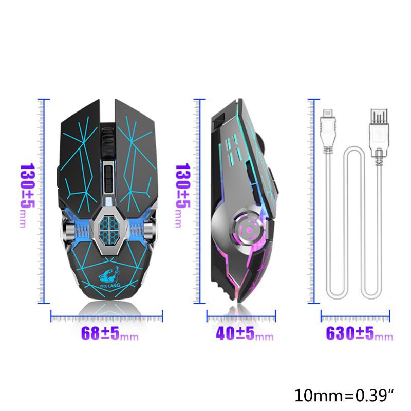 Chuột Máy Tính Không Dây Btm X13