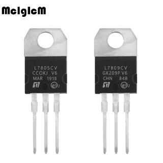 Set 10 bán dẫn L7805CV L7809CV TO-220