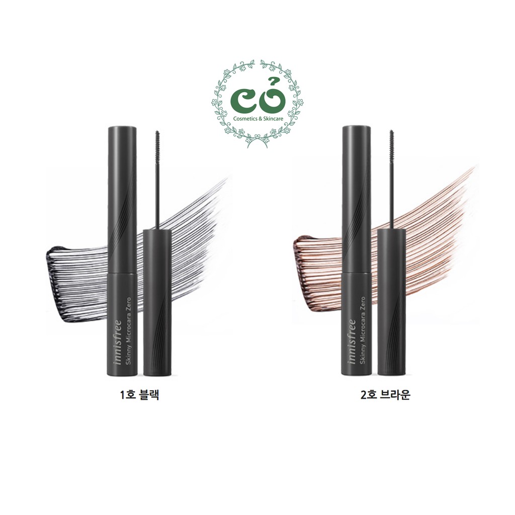 Mascara chuốt mi Skinny Microcara Zero Innisfree
