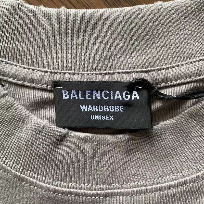 ✨  - Áo thun BALENCIAGA phiên bản 2022 blur logo, BLCG unisex oversized shirt ss22