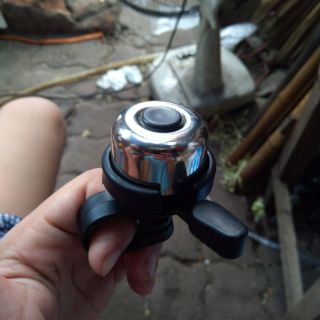 chuông xe đạp inox loại đẹp lắp xe đạp