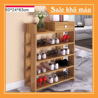 KỆ GỖ ĐỂ GIÀY 5 TẦNG CỰC CHẮC CHẮN ( TỔNG KHO GIA DỤNG GIÁ GỐC )