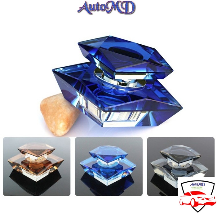 Lọ Đựng Nước Hoa Pha Lê Đẳng Cấp Đặt Taplo Xe Ô Tô Model KX2022 Tặng Kèm Lọ Tinh Dầu Nước Hoa