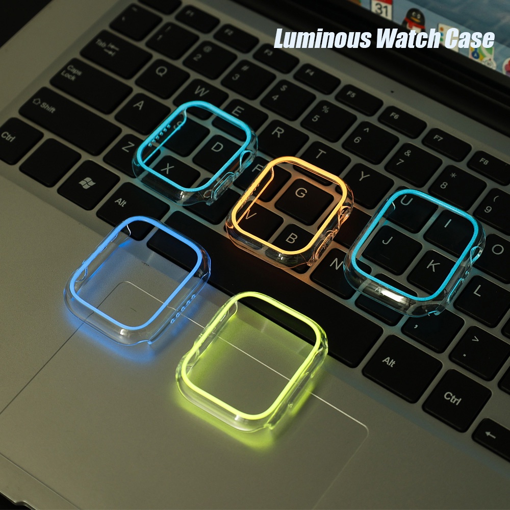 Ốp TPU Bảo Vệ Mặt Đồng Hồ Thông Minh Apple Watch7 45mm / 41mm Chống Trầy Xước