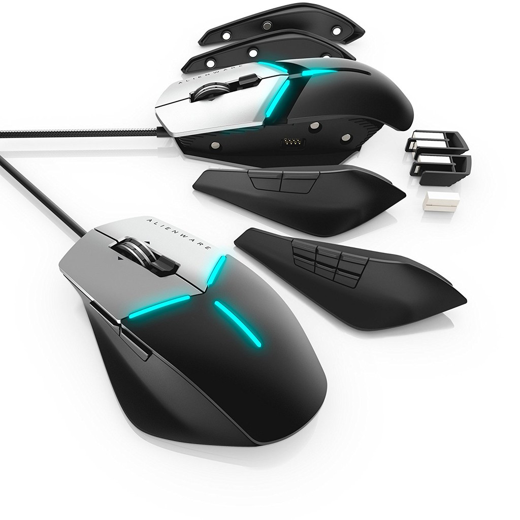 Chuột Mouse Gaming Alienware AW958 Iconic Design with AlienFX 16.8M RGB Lighting ‎100-12000 DPI