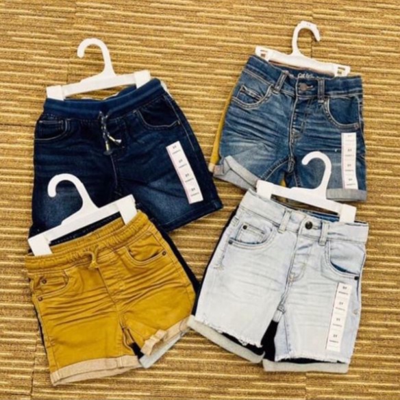 Quần Short Jean Cat Jack xuất xịn bé trai