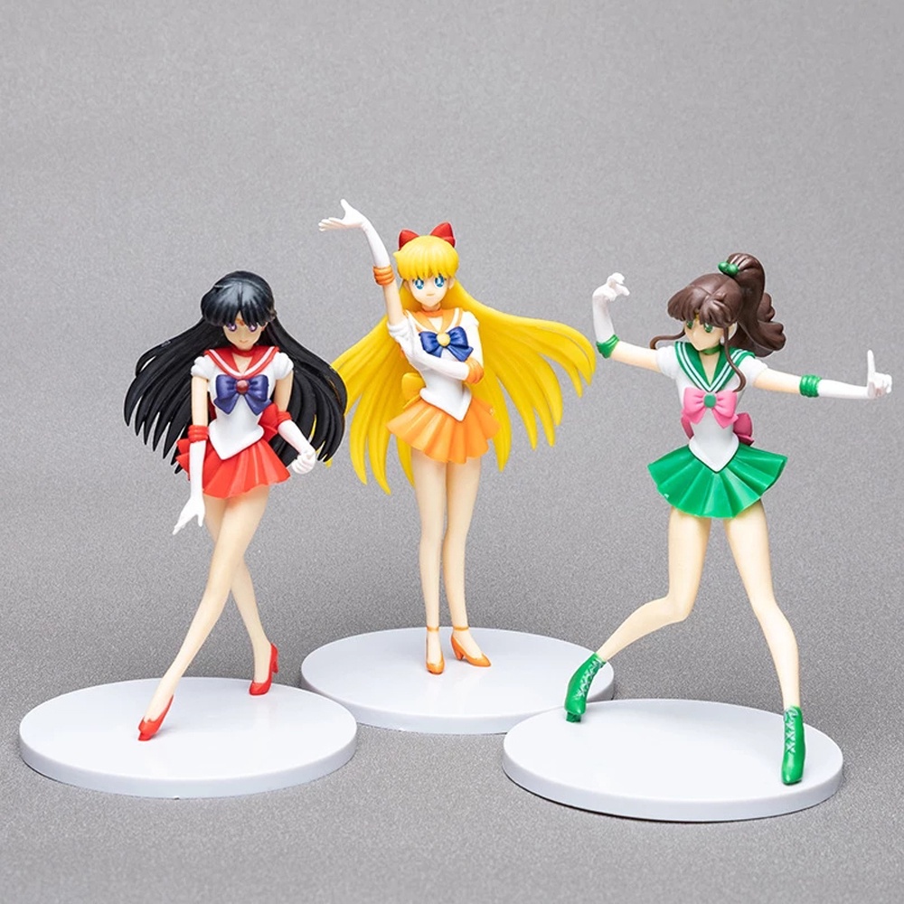 Set 5 mô hình thủy thủ mặt trăng dễ thương cho bé