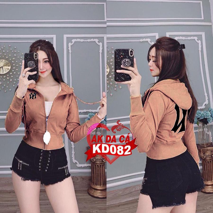 ÁO KHOÁT LỬNG NỮ KIỂU NEW YOK TRƯỚC SAU RẤT HOT khoác croptop thun nữ chống nắng