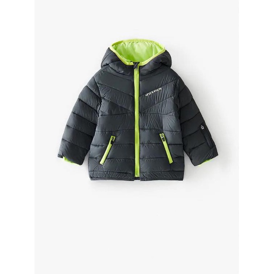 Áo phao classic viền neon cho bé