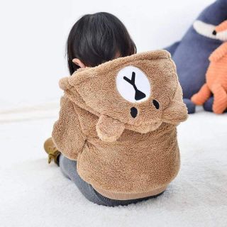 Gom áo lông gấu siêu dày siêu ấm