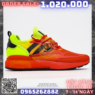 GIÀY SNEAKER MÃ SẢN PHẨM_Adidas Originals ZX 2K Boost NHIỀU MÀU PHONG CÁCH FULLBOX + FREESHIP