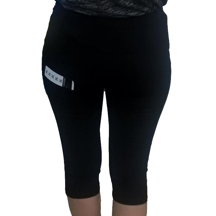 Quần Legging lửng 2 túi xéo nâng mông có size 7XL cho bạn dưới 80kg | BigBuy360 - bigbuy360.vn