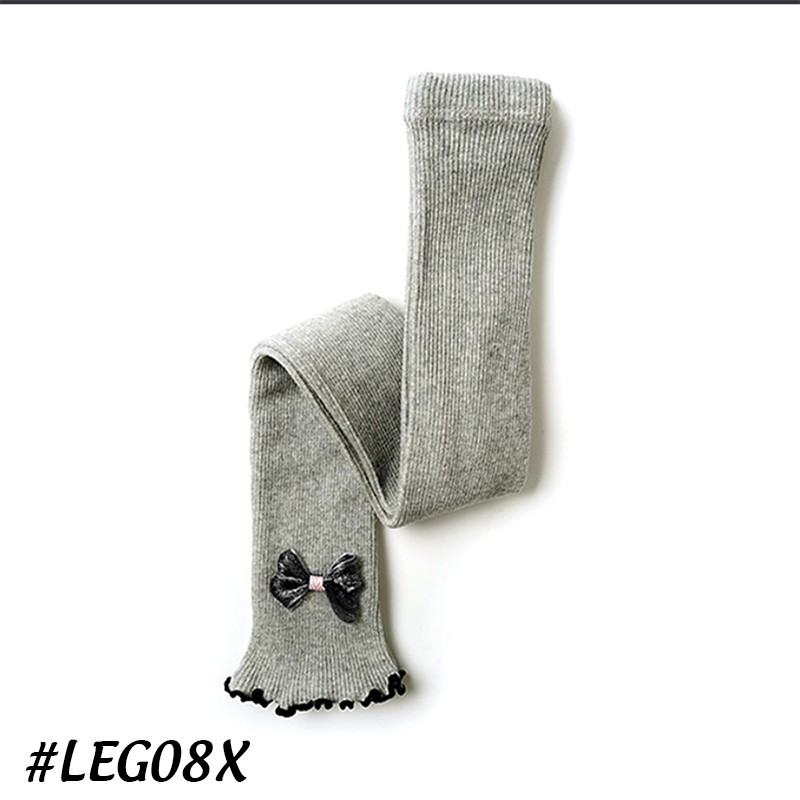 Quần legging nơ xinh thời trang, chất liệu thoải mái cho bé gái LEG08