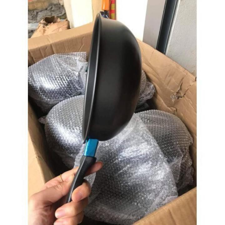 Chảo chống dính sâu lòng 18cm siêu bền dùng cho mọi loại bếp, chảo chiên ngập dầu cao cấp