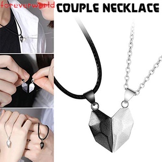 Vòng cổ Đôi Mặt Trái Tim Thời Trang Lãng Mạn