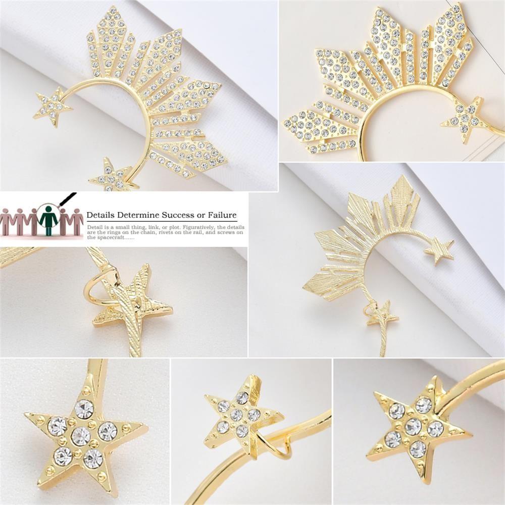 Khuyên Tai Không Xỏ Mới Dành Cho Nam Và Nữ|Khuyên Vành Tai Thời Trang Cho Nữ