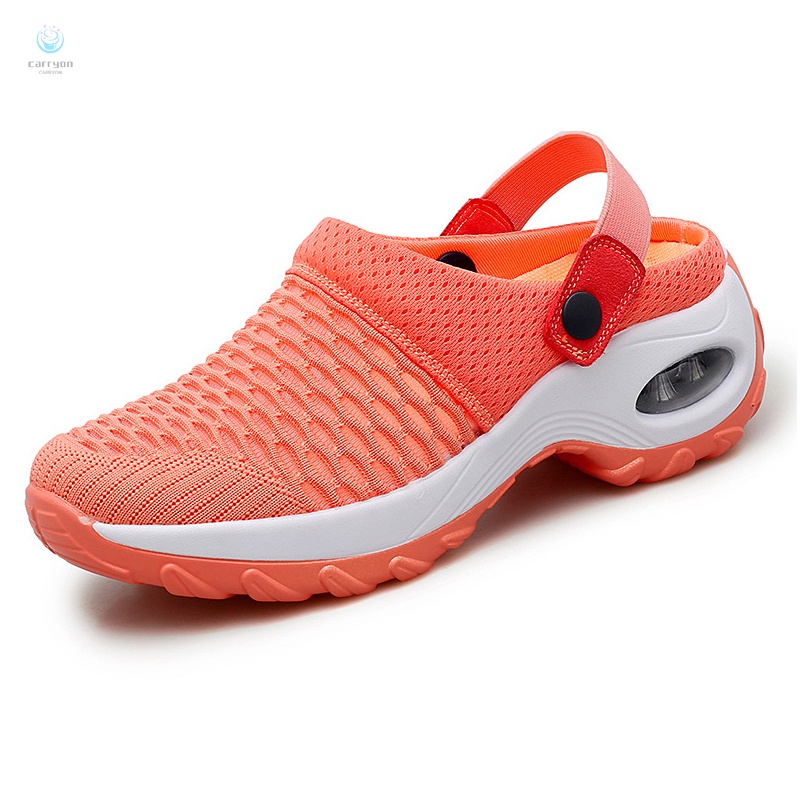 Giày Lưới Có Đệm Khí Đi Bộ Chỉnh Hình Thoáng Khí Giản Dị Cho Unisex