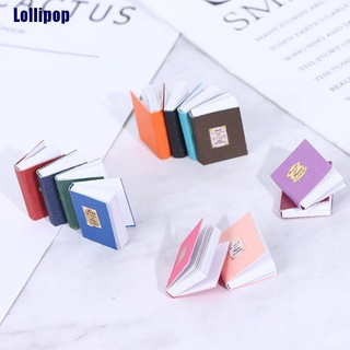 Set 4 cuốn sách mini trang trí nhà búp bê tỉ lệ 1:12 chất lượng cao