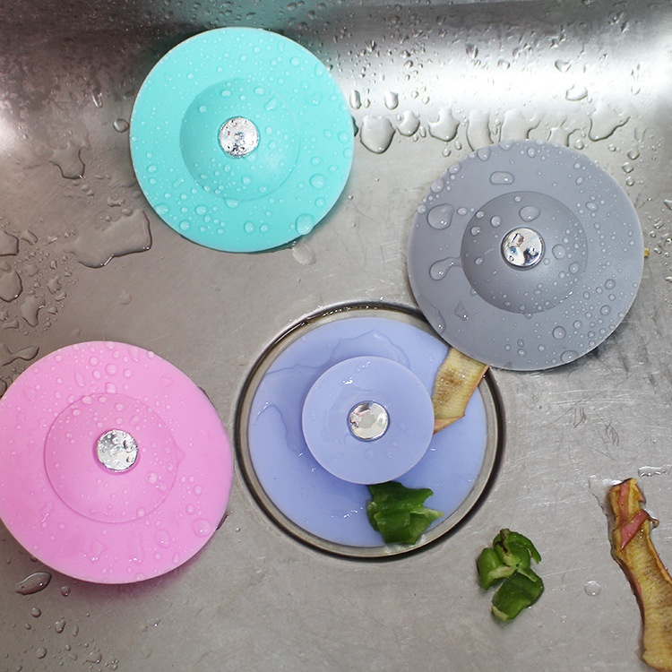 Nắp Silicone Lọc Rác Khử Mùi Cho Bồn Rửa Chén