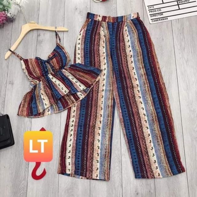 Set thổ cẩm (A thư)