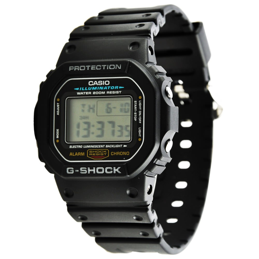 Đồng hồ nam dây nhựa G-SHOCK Casio chính hãng Anh Khuê DW-5600E-1VDF | BigBuy360 - bigbuy360.vn