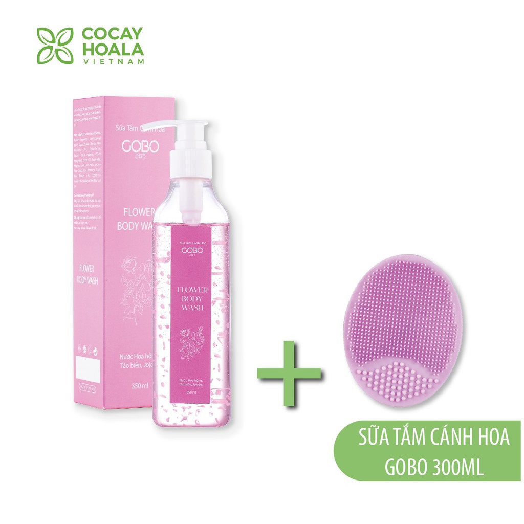 Sữa tắm🍀FREESHIP🍀[TẶNG MIẾNG RỬA MẶT LÀM SẠCH] Sữa Tắm Cánh Hoa Hồng Dưỡng Trắng Cocayhoala 350ml | BigBuy360 - bigbuy360.vn