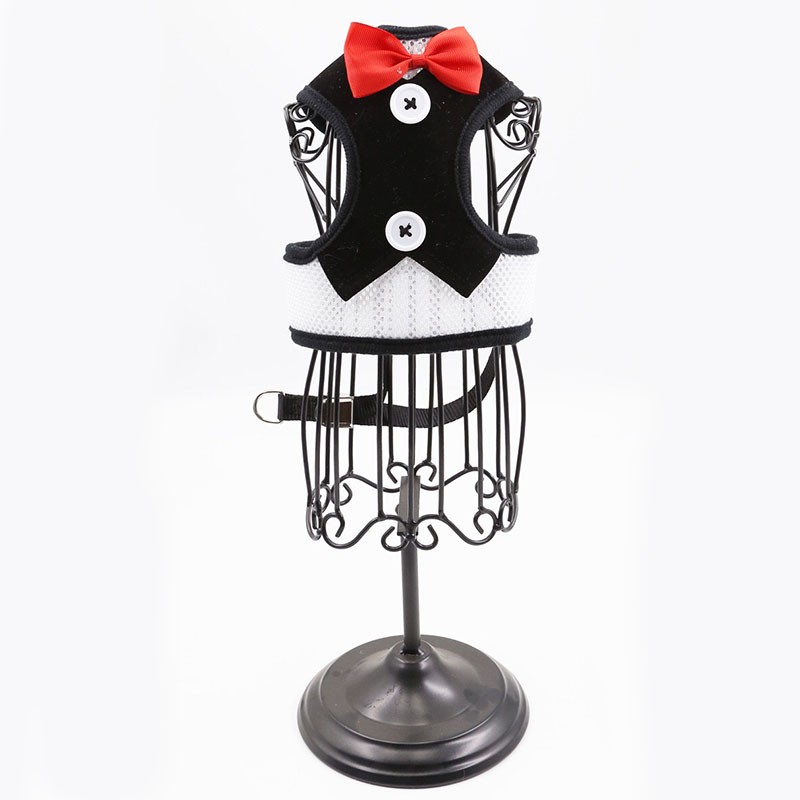 Dây dắt thú cưng đi dạo kèm vest gile thời trang