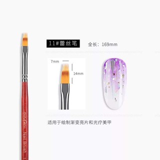 Cọ vẽ hoa nail,Các loại cọ nail