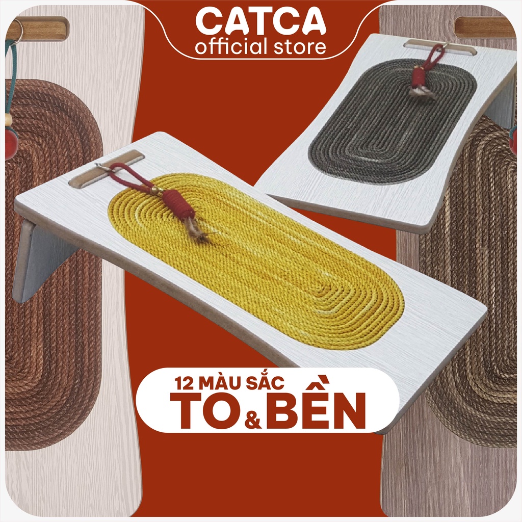 Bàn cào móng NGUYÊN KHỐI BỀN 2 NĂM tiết kiệm tiền LION - Catca