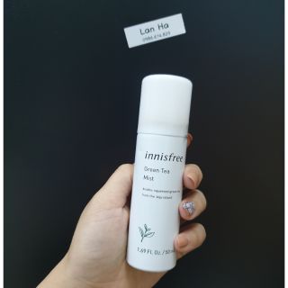 Xịt khoáng INNISFREE GREEN TEA MINERALMIST 50ml