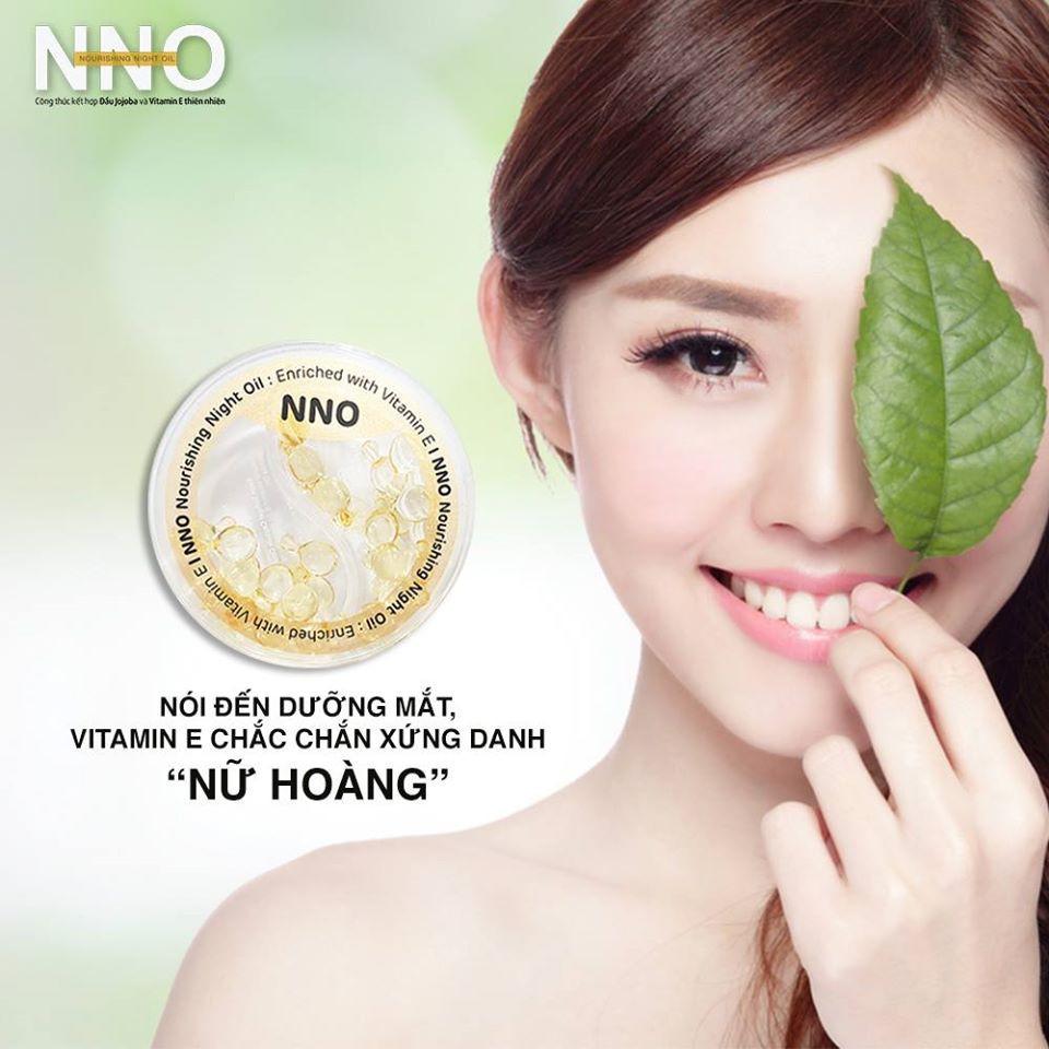 Viên khóa ẩm NNO cung cấp Vitamin E và dầu Jojoba (Hộp 30 Viên)